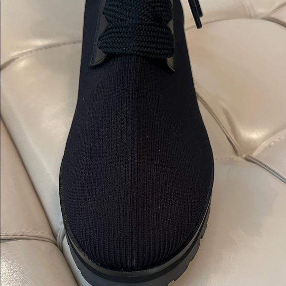 Kate Spade Black Lace-Up Women's Boots - Picture 4 of 7